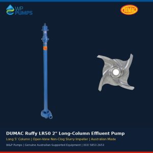DUMAC Ruffy LR50 2-inch Long-Column Effluent Pump