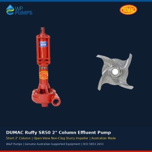 DUMAC Ruffy SR50 2-inch Short-Column Effluent Pump