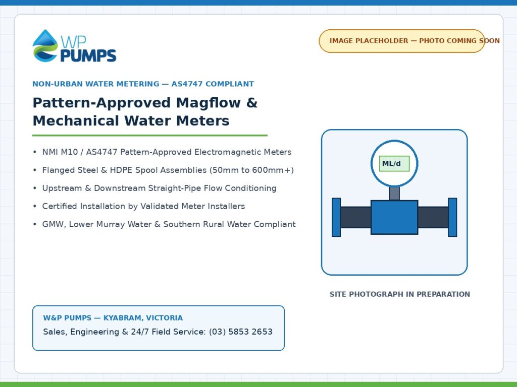 Pattern-Approved AS4747 Magflow & Mechanical Water Meters — Image Placeholder