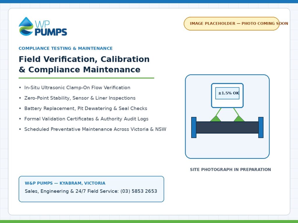 Field Verification, Calibration & Compliance Maintenance — Image Placeholder